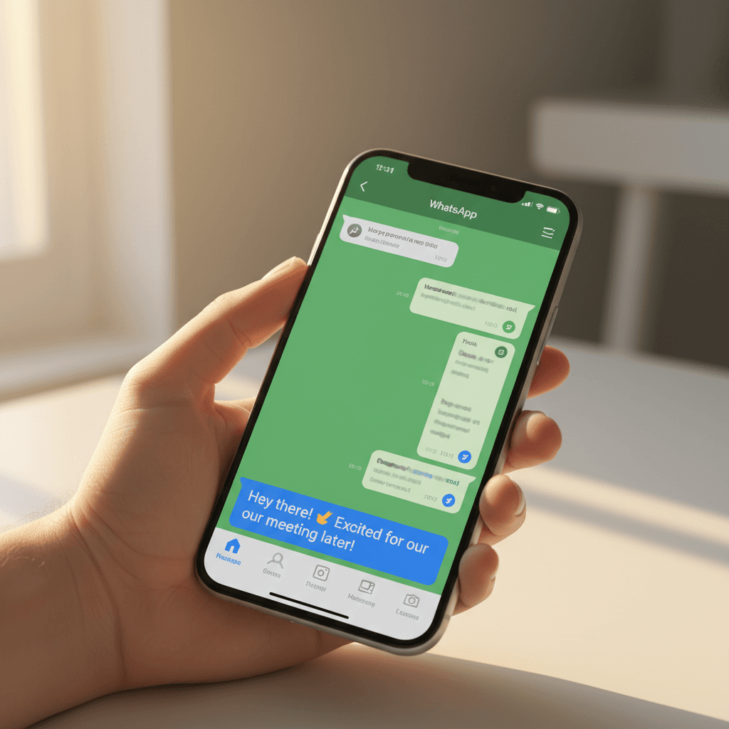 WhatsApp contact method