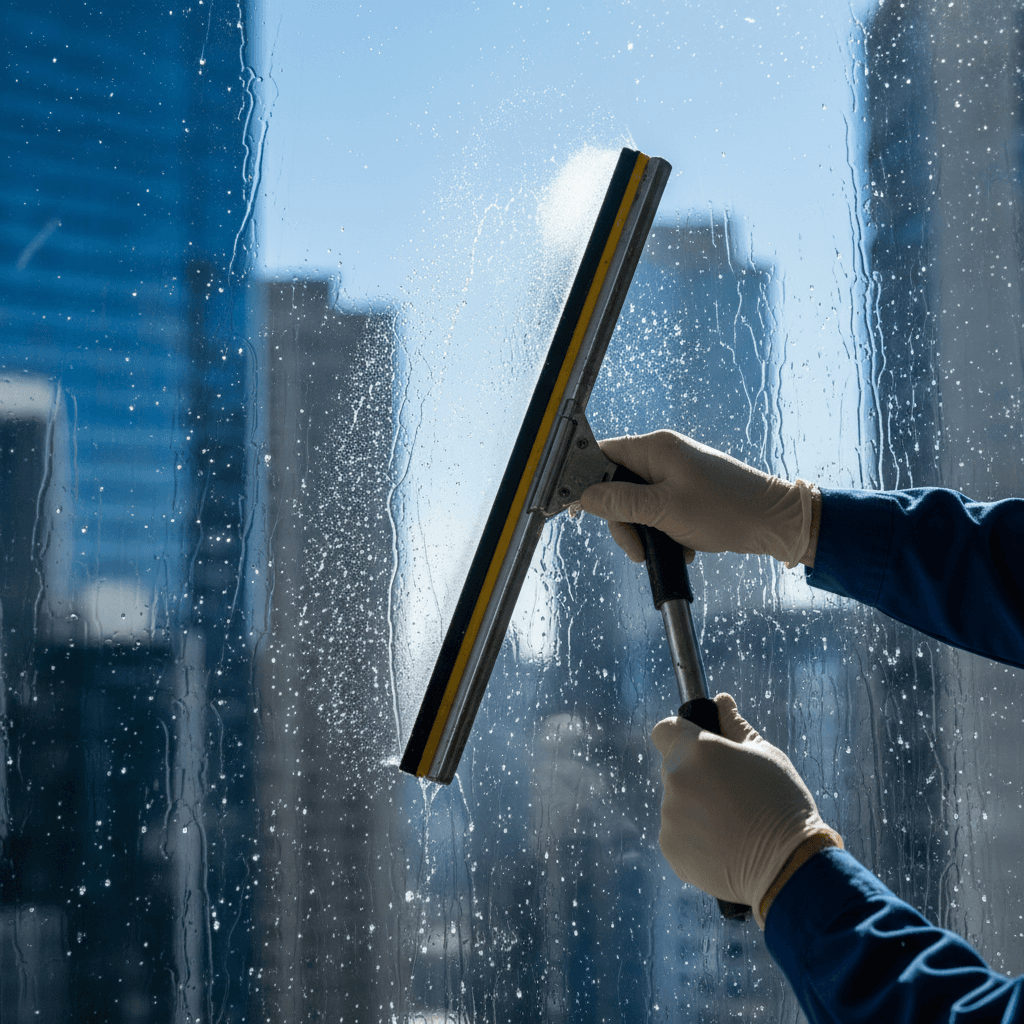Window and glass cleaning