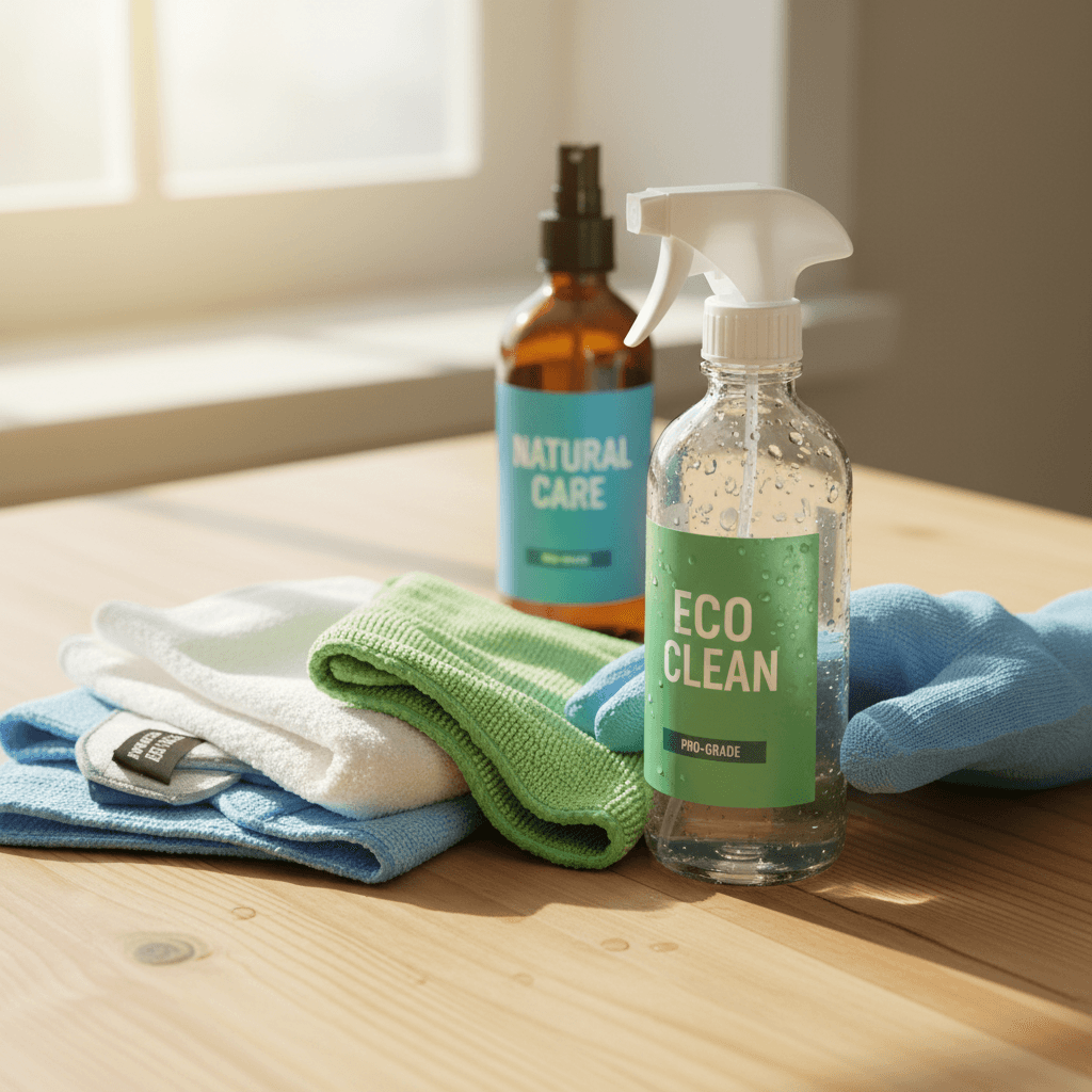 Professional cleaning supplies and eco-friendly products