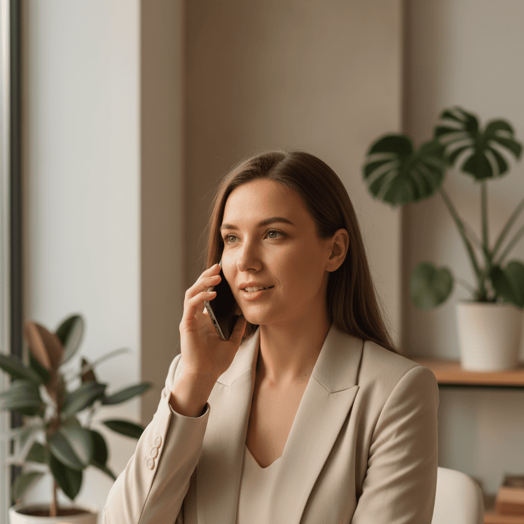 Phone call contact option